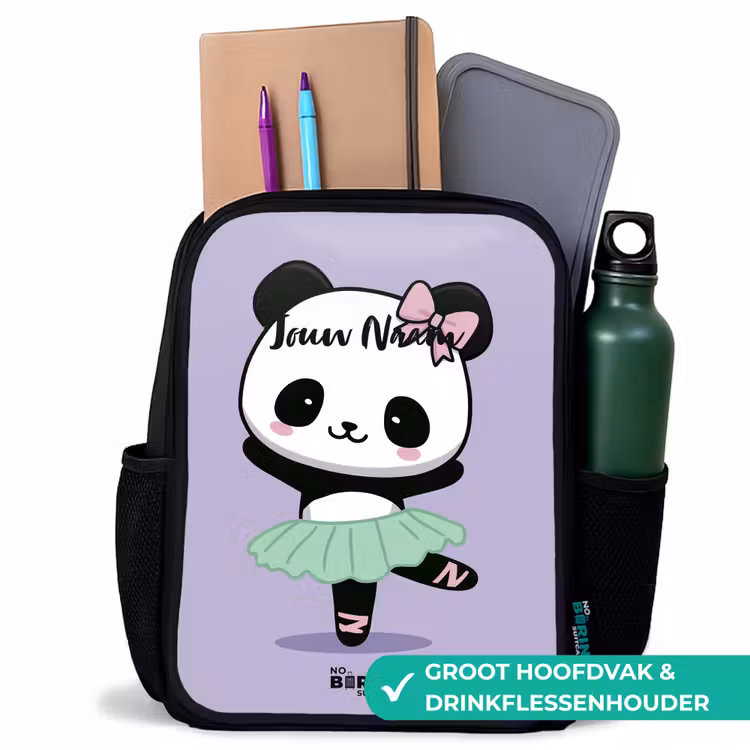 Kinderrugzak - Zwart - Kawai - Ballet - Panda â 4
