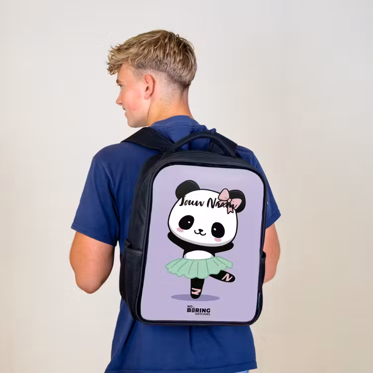Kinderrugzak - Zwart - Kawai - Ballet - Panda â 6