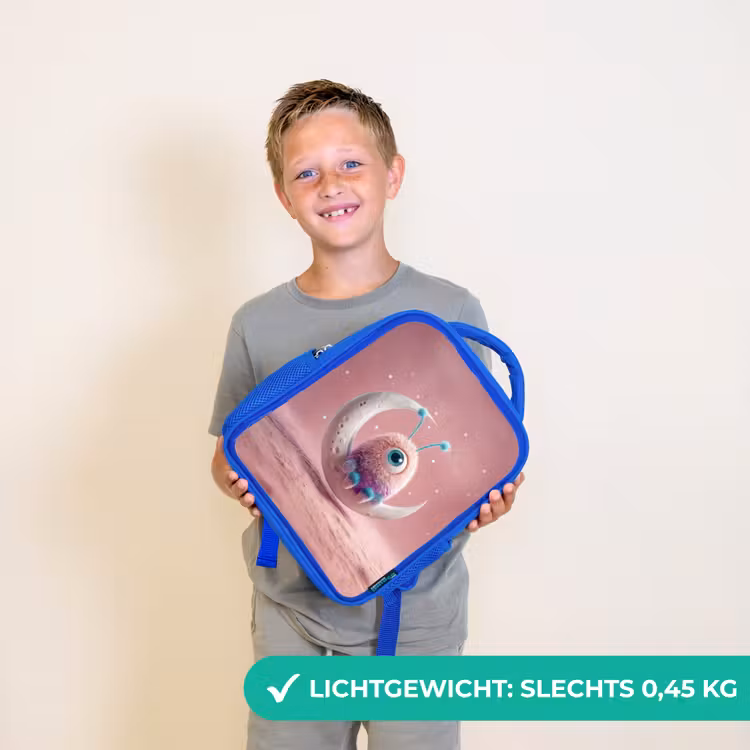Kinderrugzak - Blauw - Maanwachter met één oog — 2