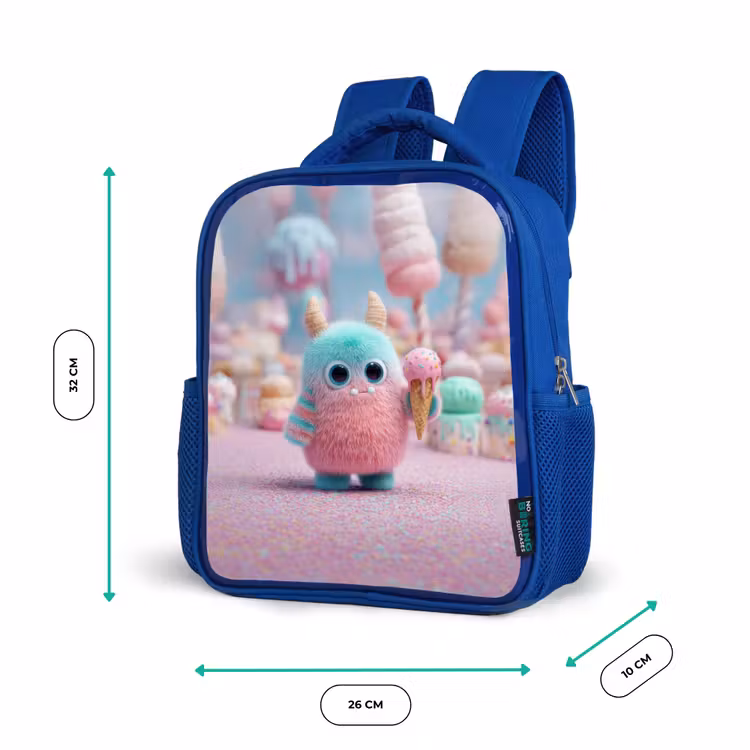 Kinderrugzak - Blauw - Monsterlijk zoet avontuur — 5
