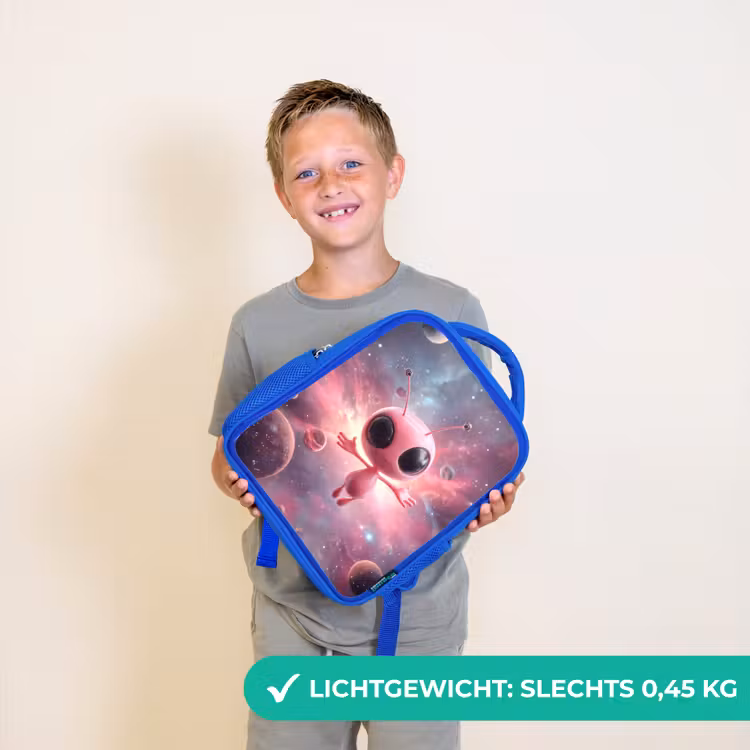 Kinderrugzak - Blauw - Vreugdesprong tussen de sterren — 2