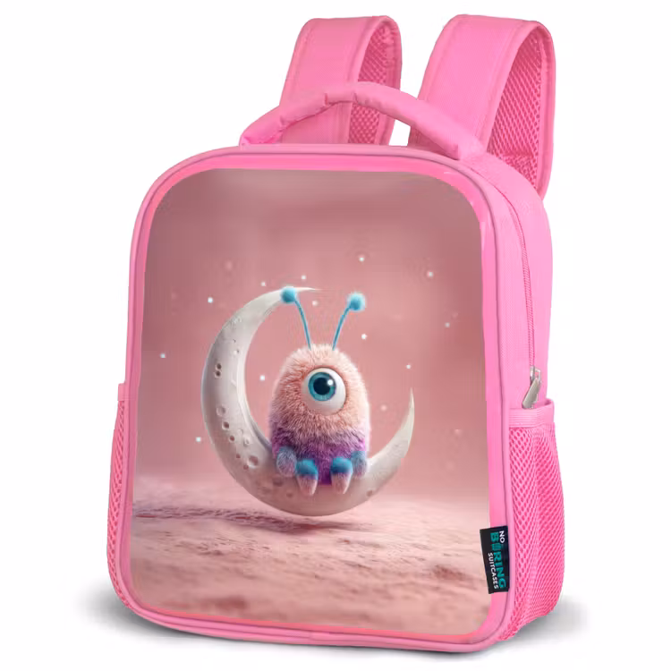 Kinderrugzak - Roze - Maanwachter met één oog — 4