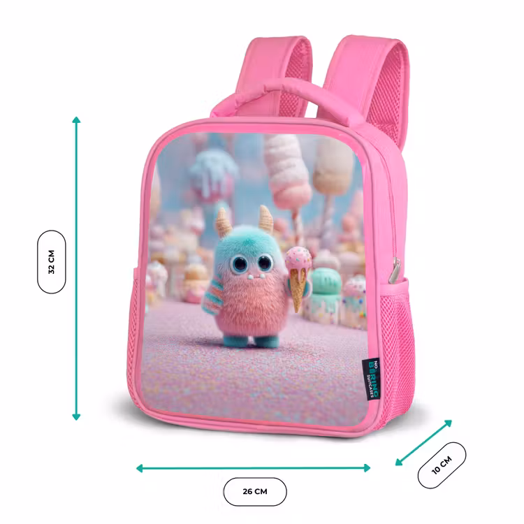 Kinderrugzak - Roze - Monsterlijk zoet avontuur — 3