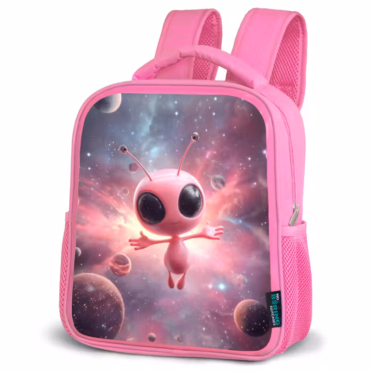 Kinderrugzak - Roze - Vreugdesprong tussen de sterren — 4