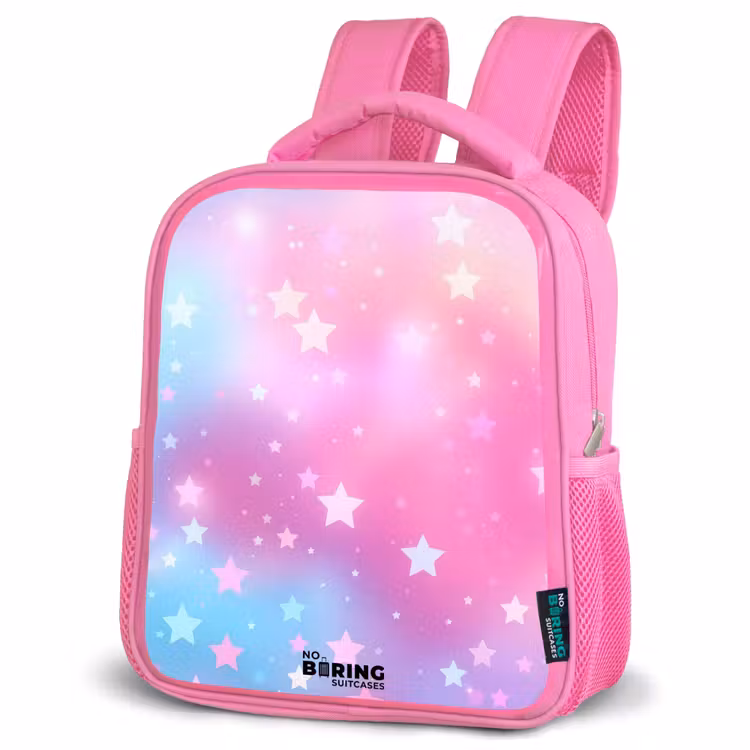 Kinderrugzak - Roze - Sterren - Roze - Blauw — 4
