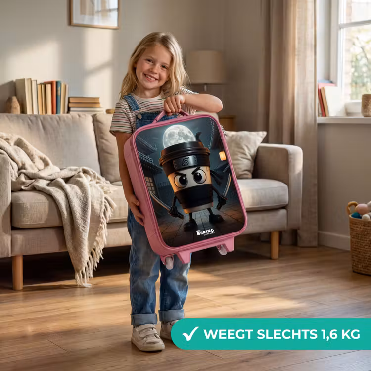 Kinderkoffer - Roze - Capuchino Assassino — 2
