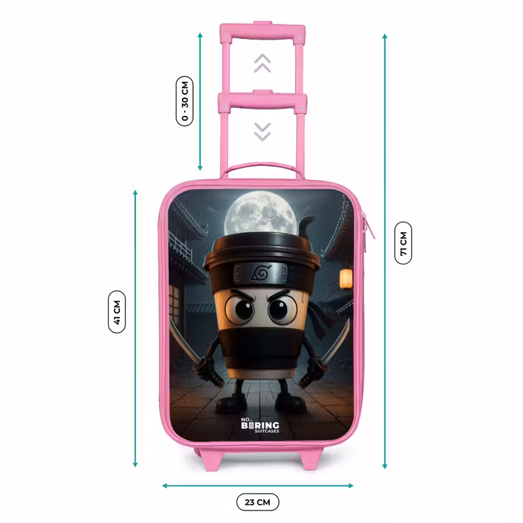 Kinderkoffer - Roze - Capuchino Assassino — 5