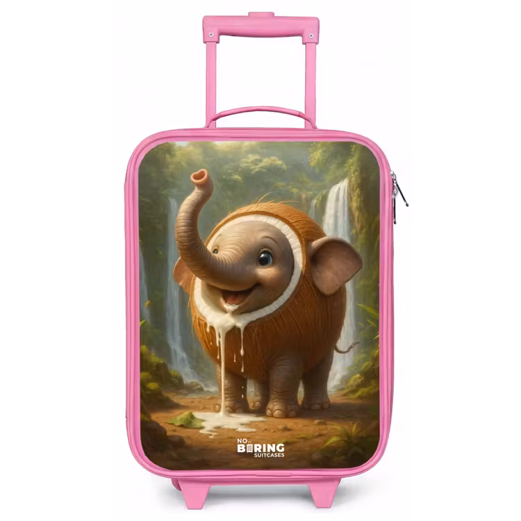Kinderkoffer - Roze - Coconote Elephante — 1