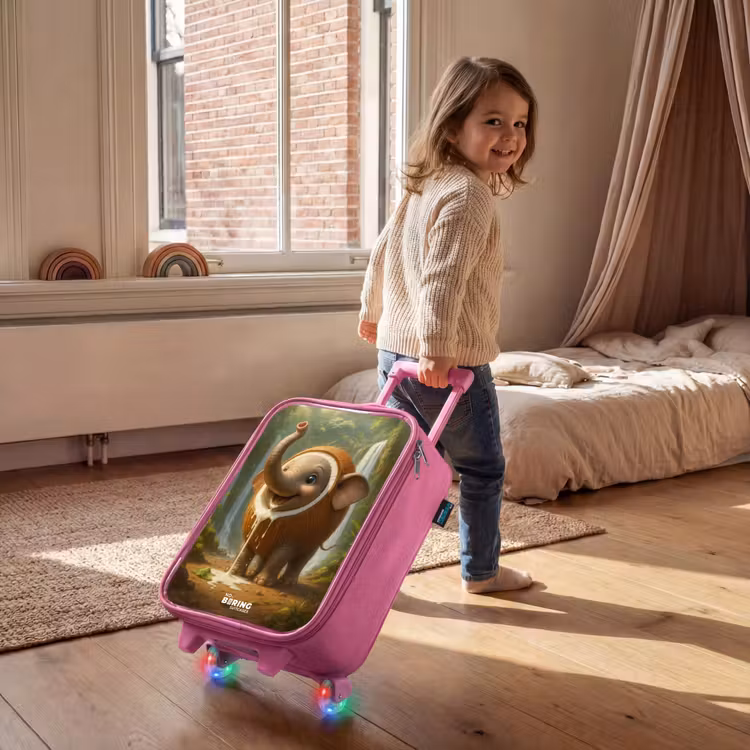 Kinderkoffer - Roze - Coconote Elephante — 3