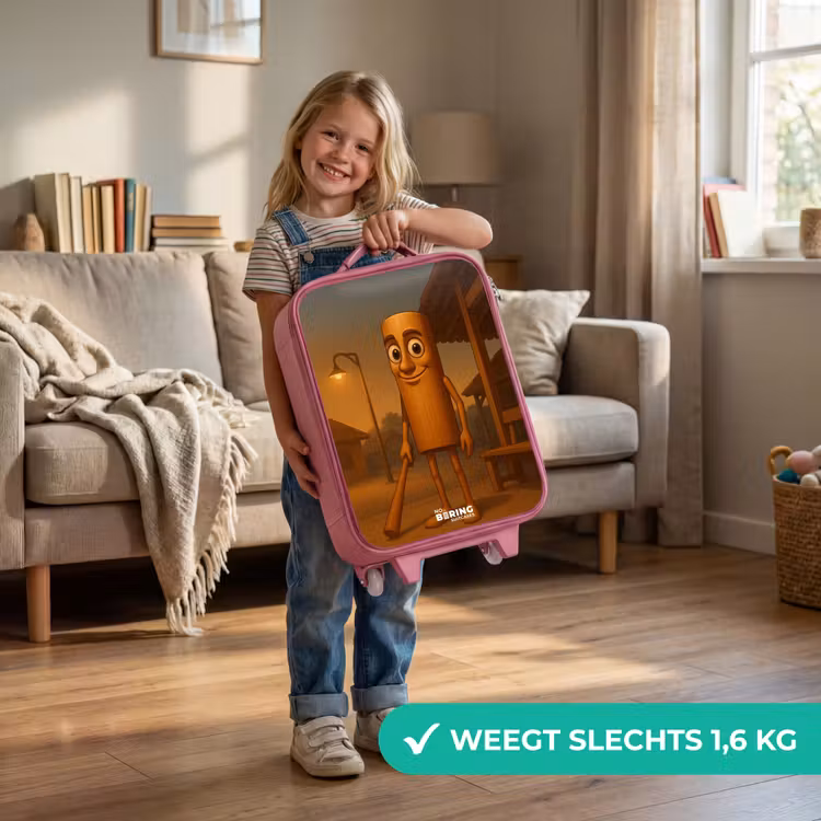 Kinderkoffer - Roze - Tung Tung Tung Sahur — 2