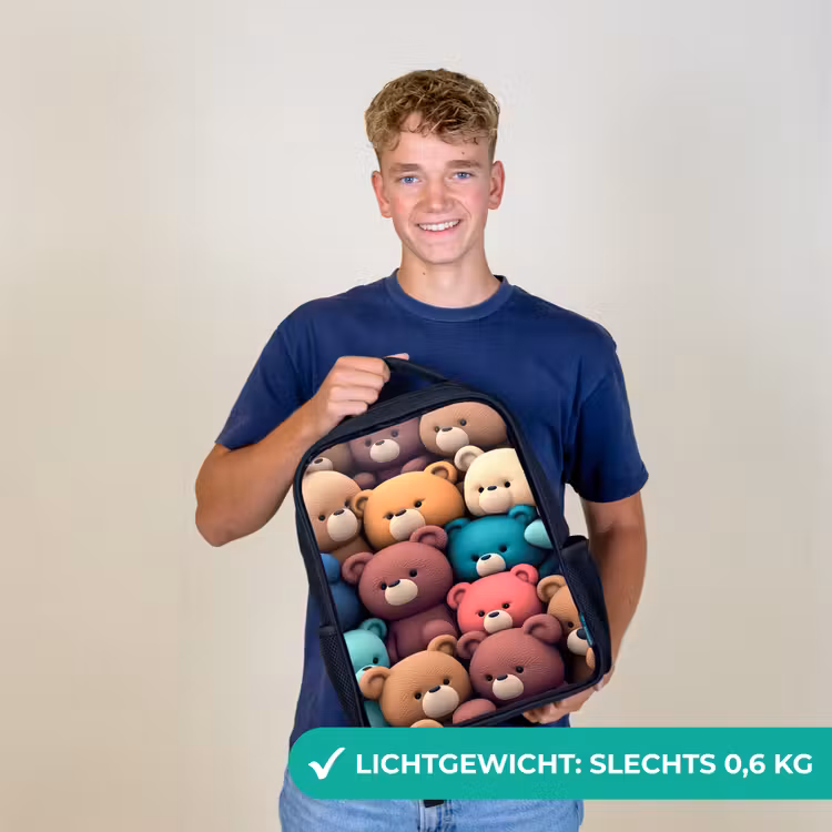 Kinderrugzak - Zwart - Beren Bonanza — 2