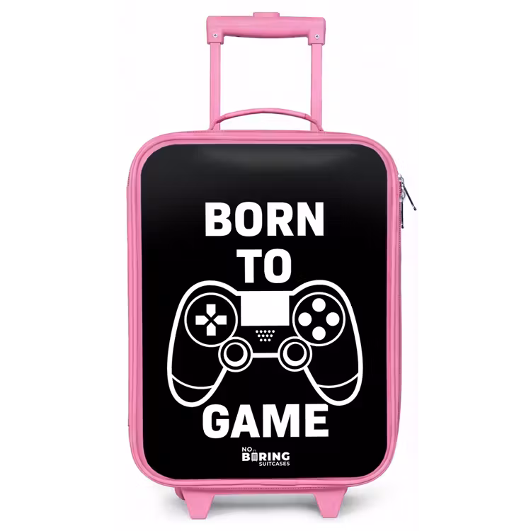 Kinderkoffer - Roze - Born to game met controller — 1