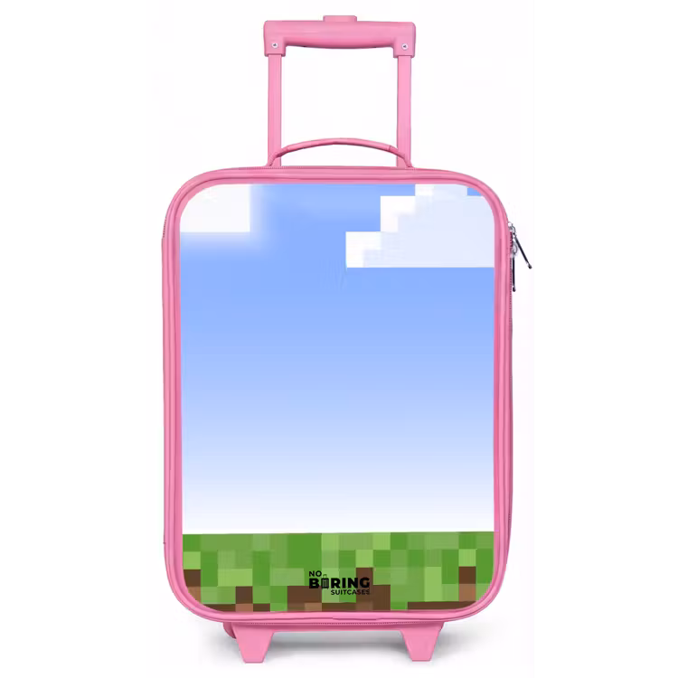 Kinderkoffer - Roze - Pixel wereld — 1