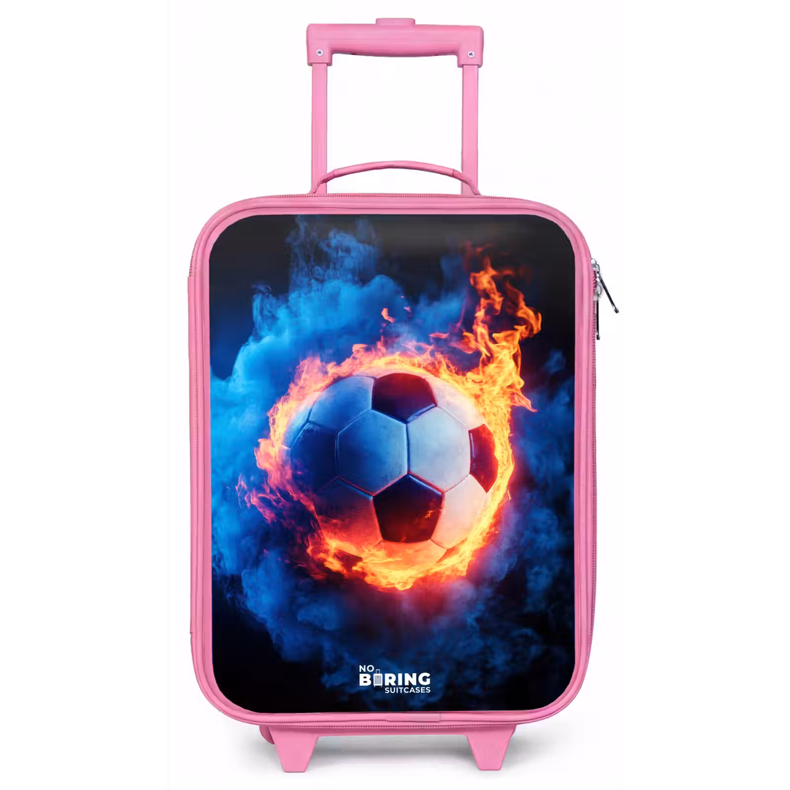 Kinderkoffer - Roze - Voetbal in vuur en ijs — 1