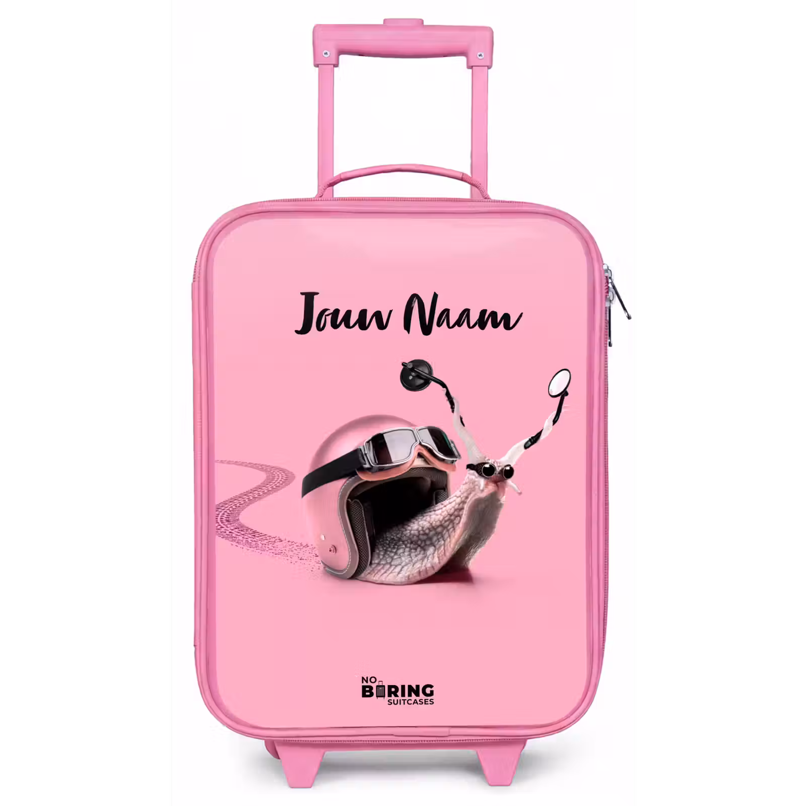 Kinderkoffer met naam - Roze - Escar-Go - Roze — 1
