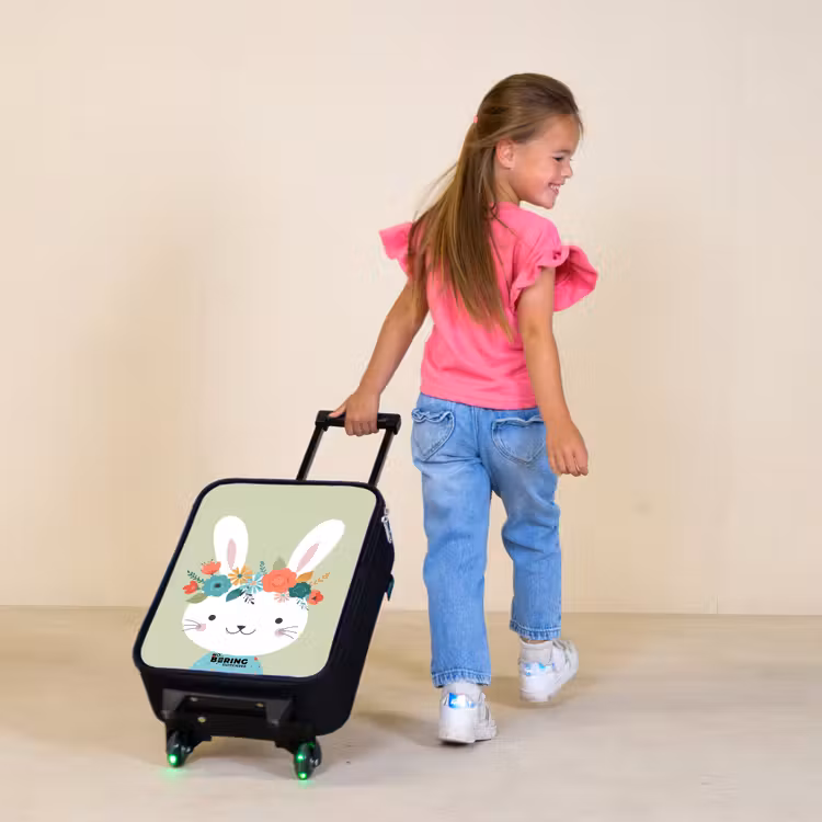 Kinderkoffer - Hippie haas — 2