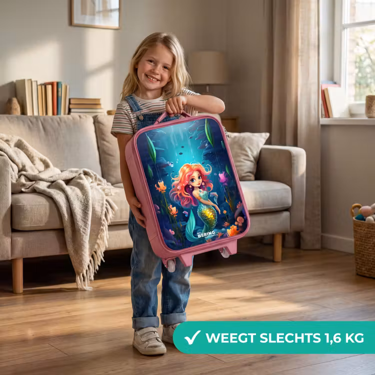 Kinderkoffer - Roze - Koraal koningin — 2