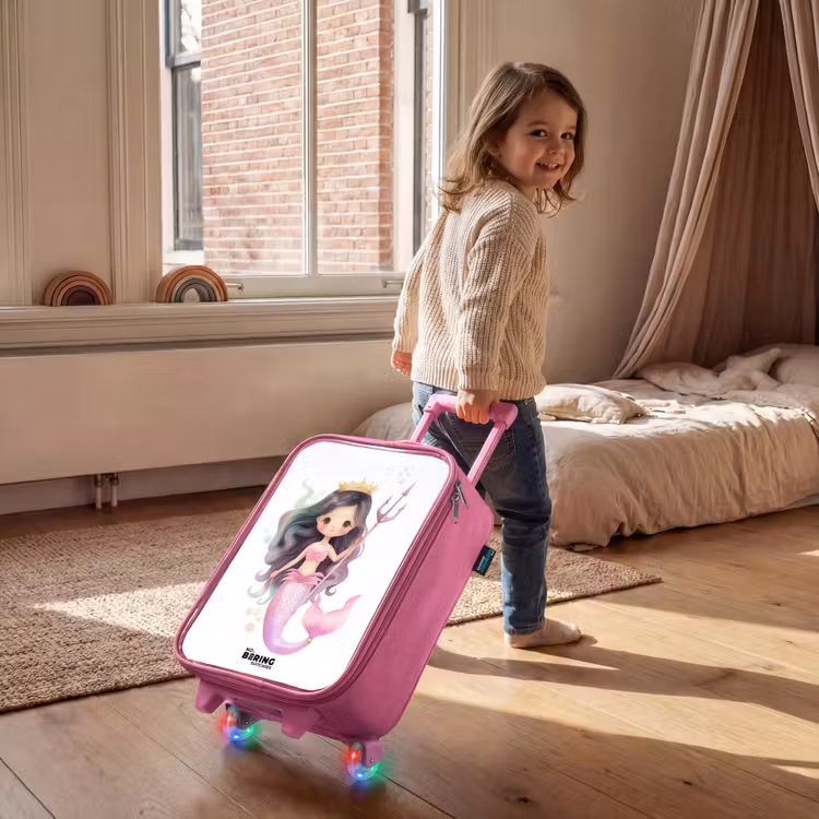 Kinderkoffer - Roze - Kyra koraalprinses — 3