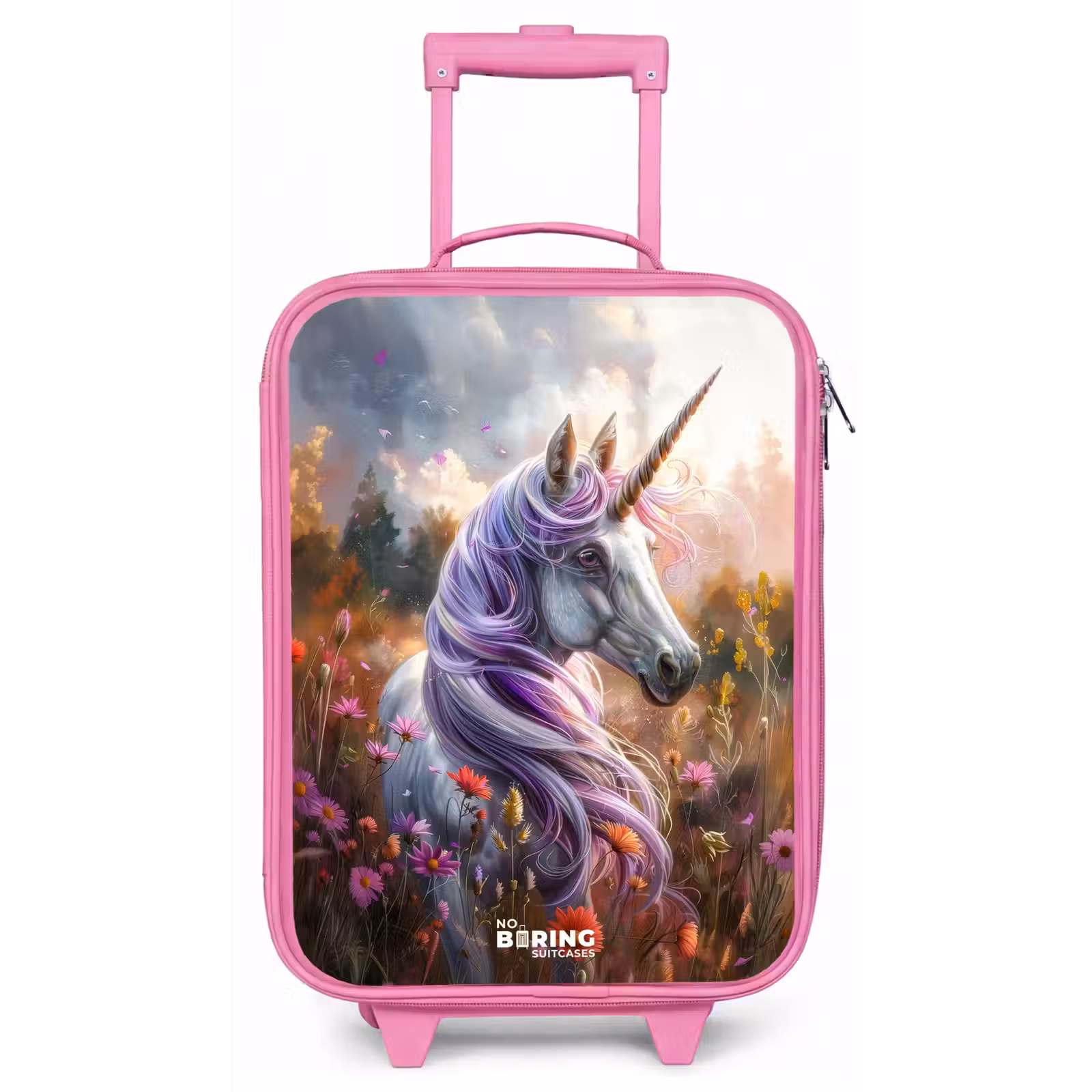 Kinderkoffer - Roze - Lavendel lentehoorn — 1