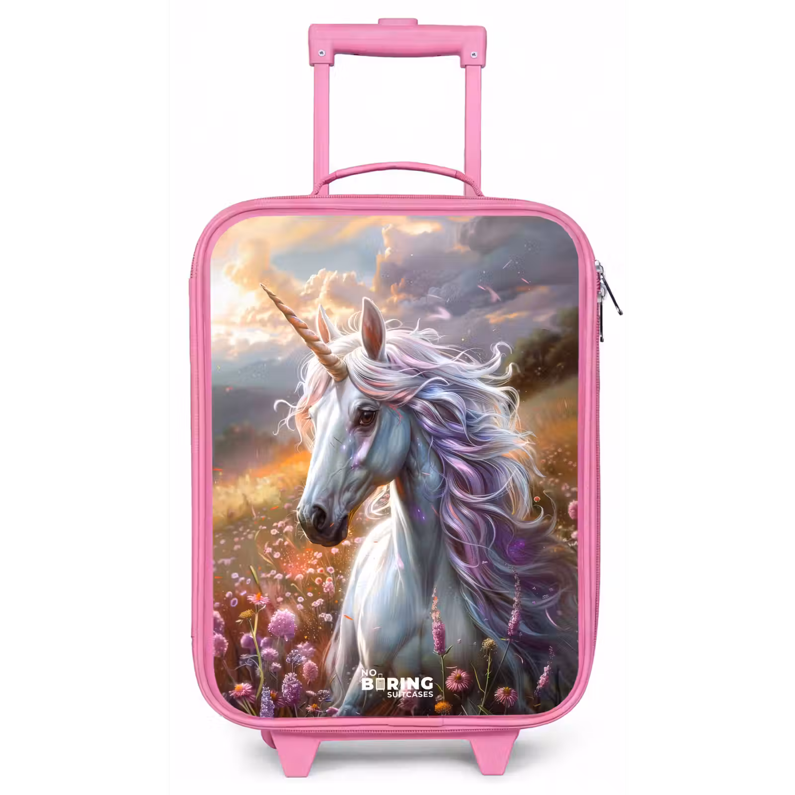 Kinderkoffer - Roze - Pastel parelhoorn — 1