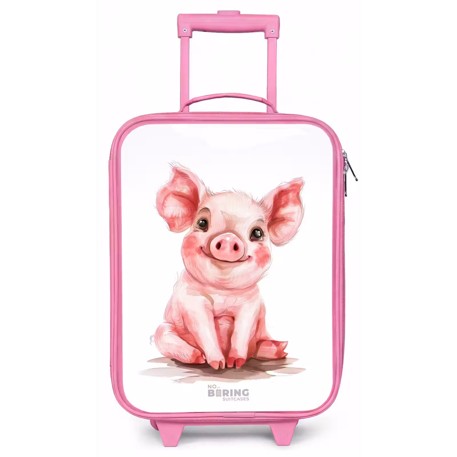 Kinderkoffer - Roze - Roze baby varken — 1