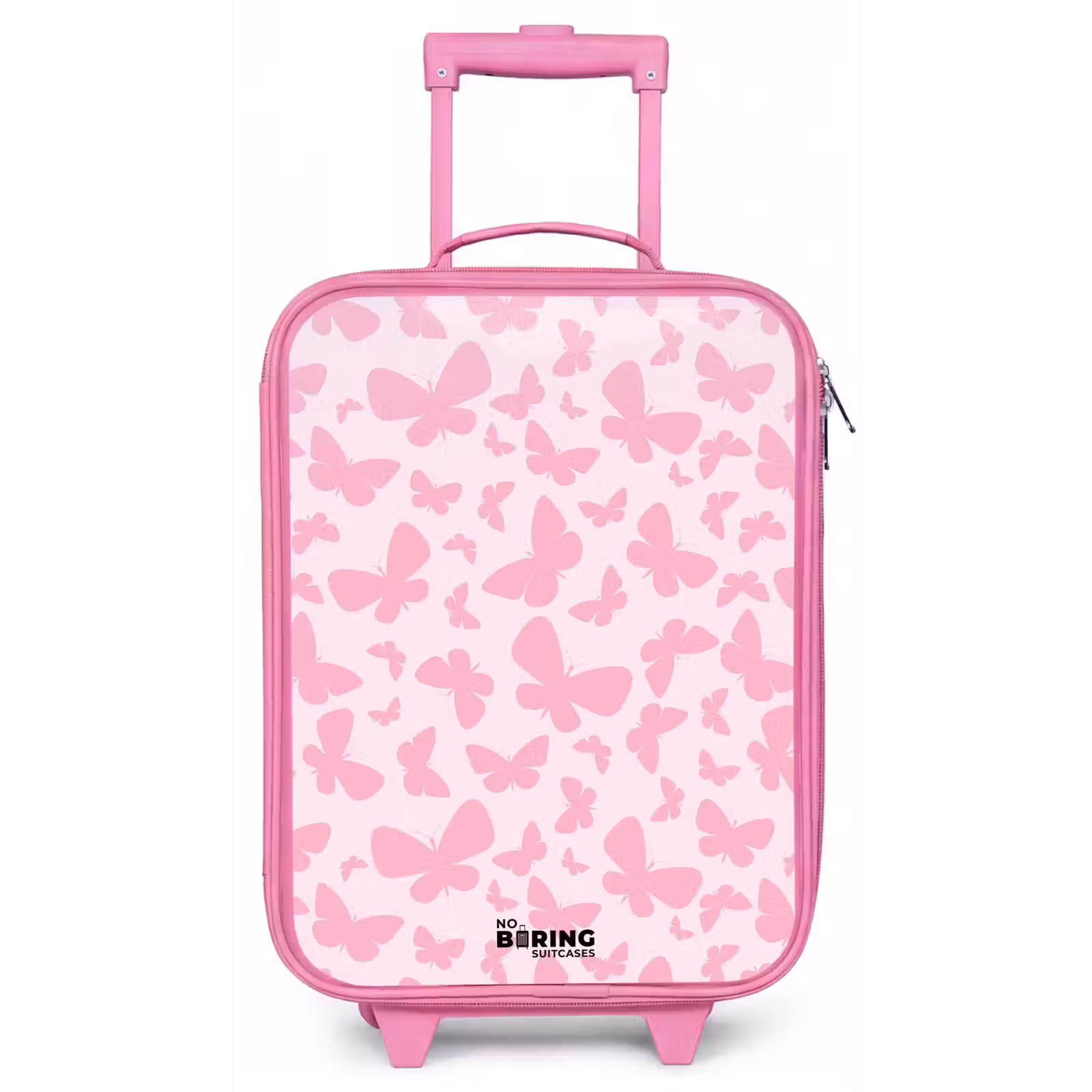 Kinderkoffer - Roze - Roze vlinders — 1