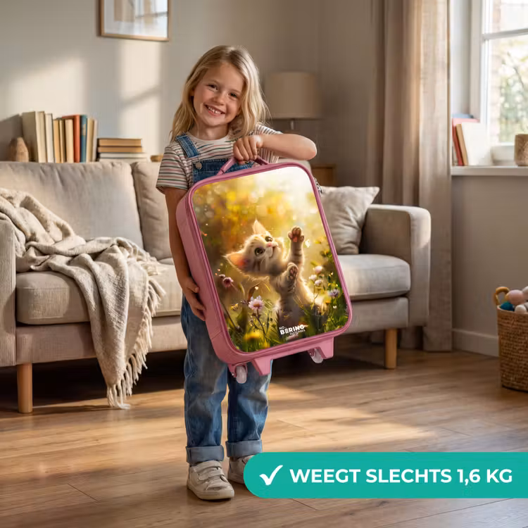 Kinderkoffer - Roze - Koosje kitten — 2