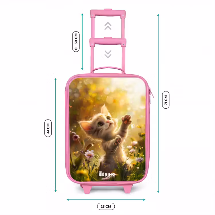 Kinderkoffer - Roze - Koosje kitten — 5