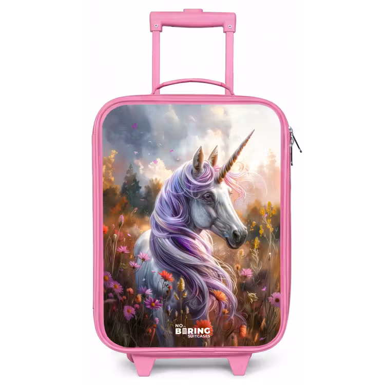 Kinderkoffer - Roze - Lavendel lentehoorn — 1