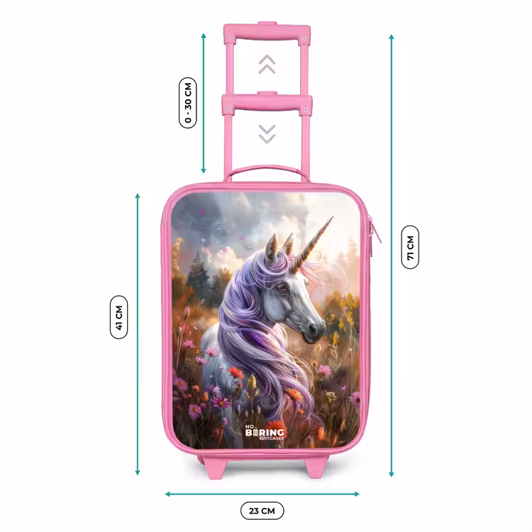 Kinderkoffer - Roze - Lavendel lentehoorn — 5