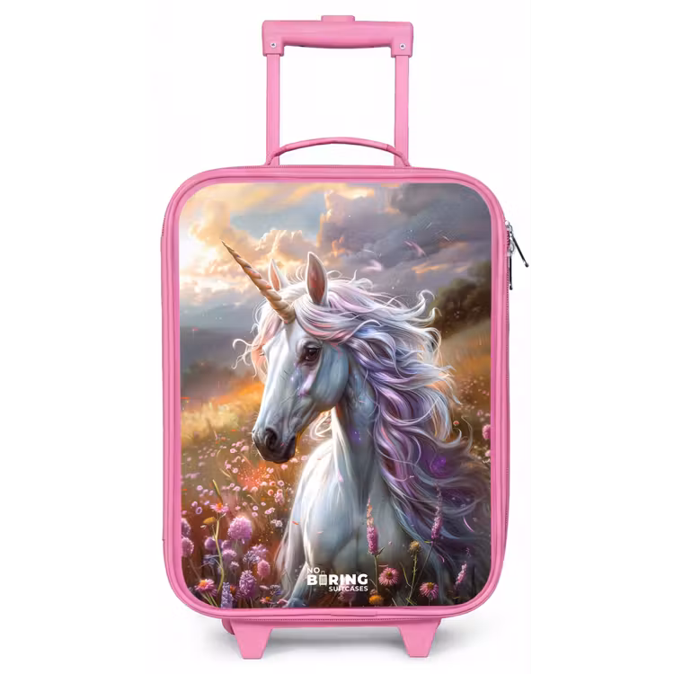 Kinderkoffer - Roze - Pastel parelhoorn — 1