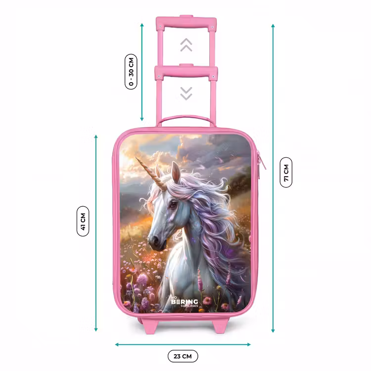 Kinderkoffer - Roze - Pastel parelhoorn — 5
