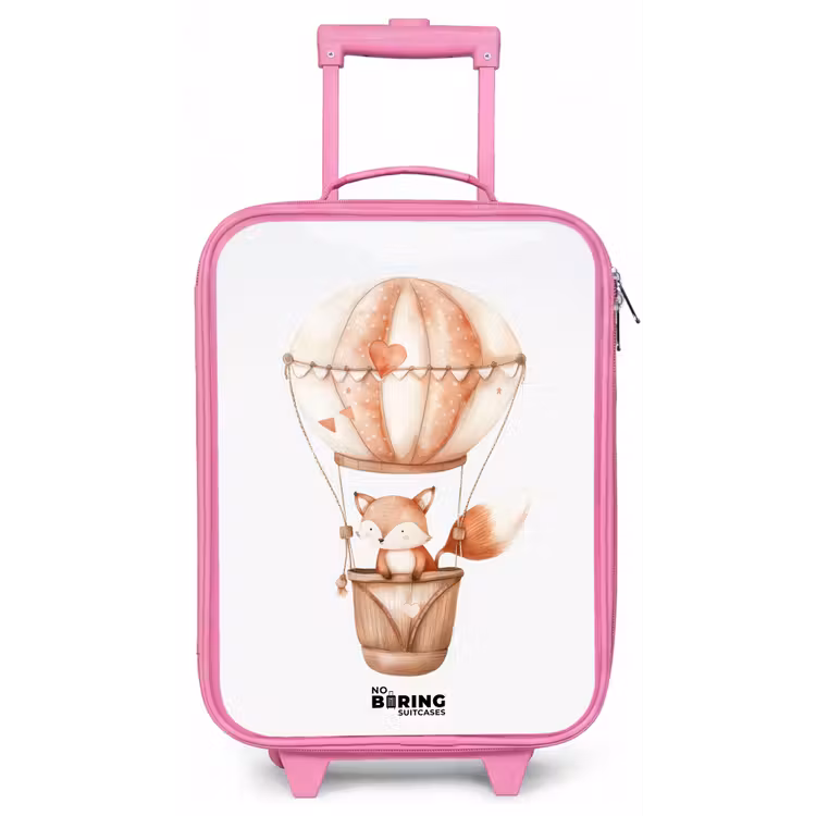 Kinderkoffer - Roze - Vinnie vosvaart — 1