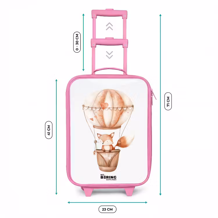 Kinderkoffer - Roze - Vinnie vosvaart — 5