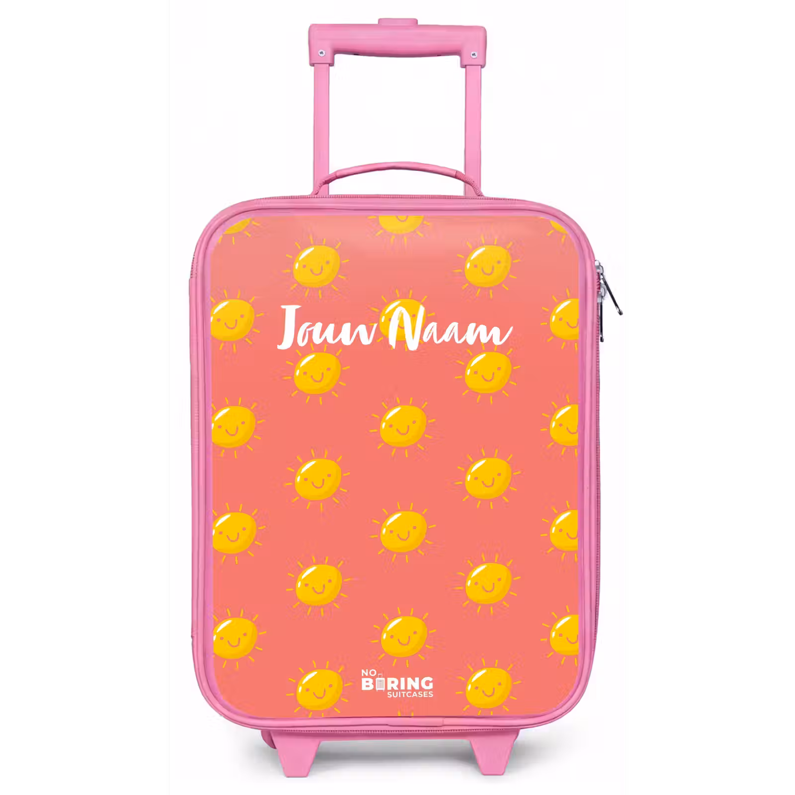 Kinderkoffer - Roze - Sunny situation koraal — 1