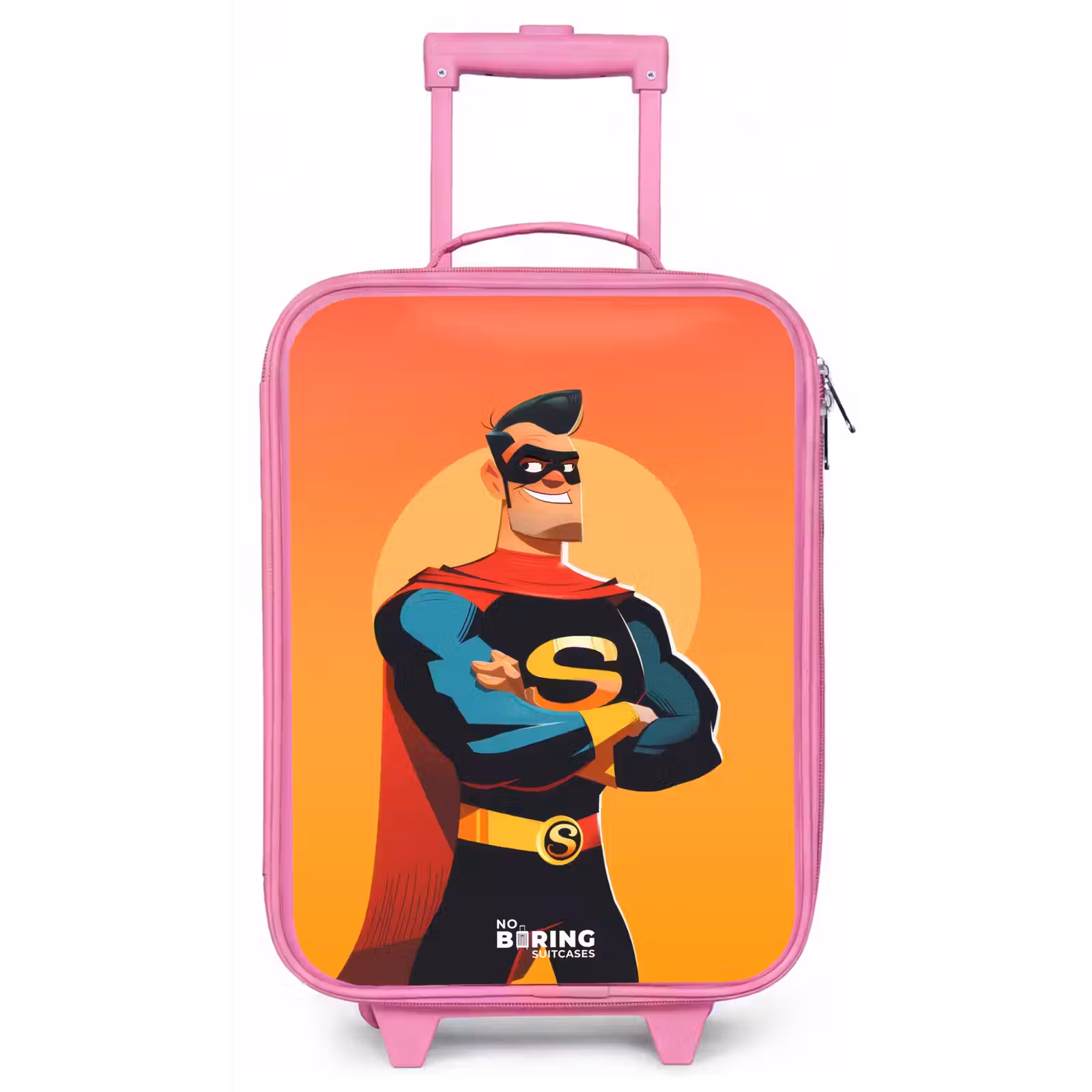 Kinderkoffer - Roze - Sunny superhero — 1