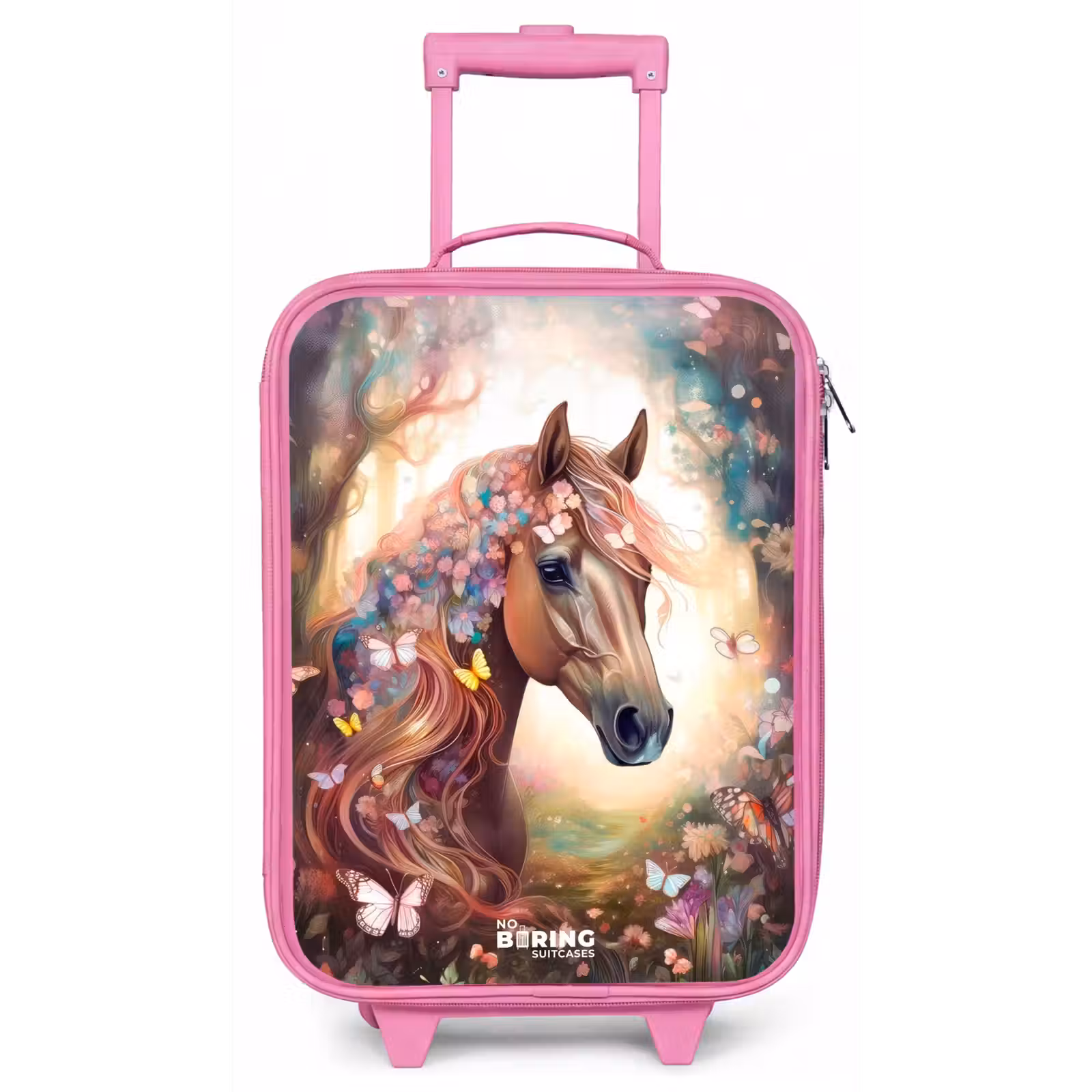 Kinderkoffer - Roze - Vlindermerrie — 1