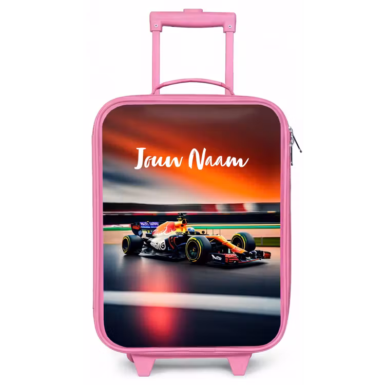 Kinderkoffer - Roze - Furious F1 — 1