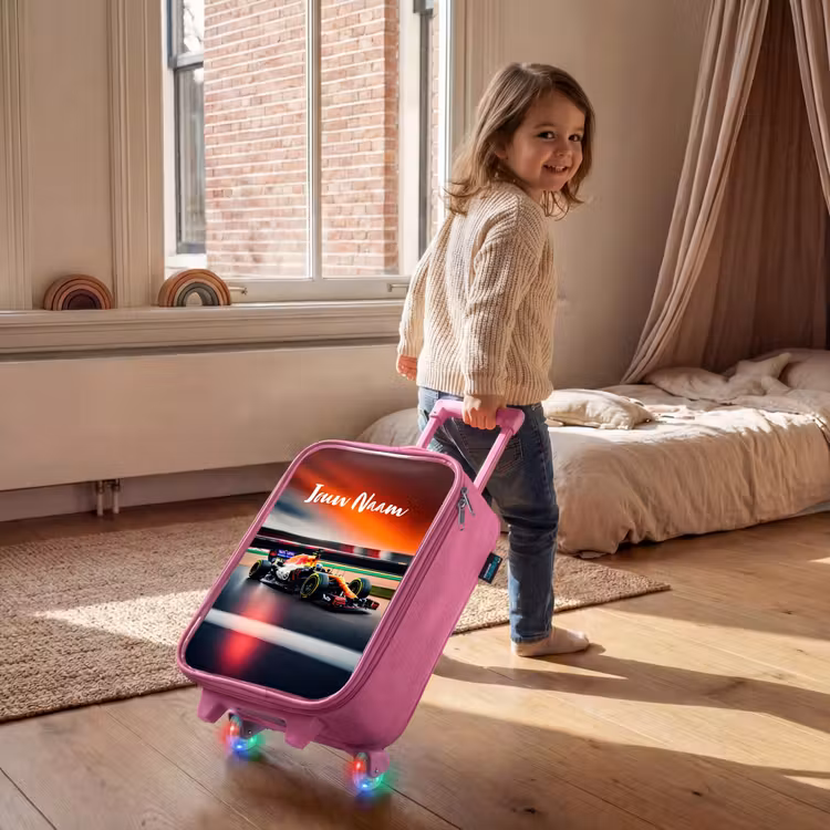 Kinderkoffer - Roze - Furious F1 — 3
