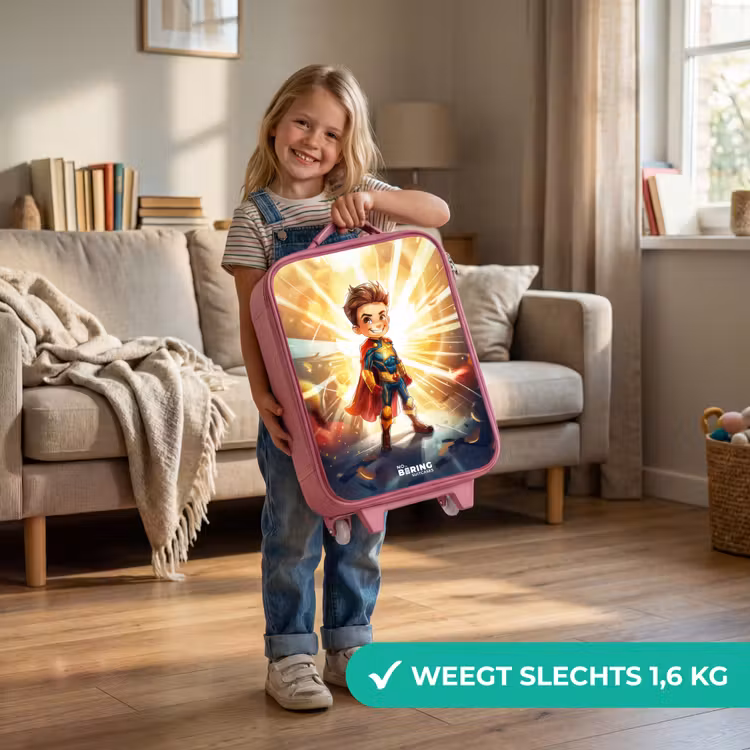 Kinderkoffer - Roze - Gerard goldstar — 2
