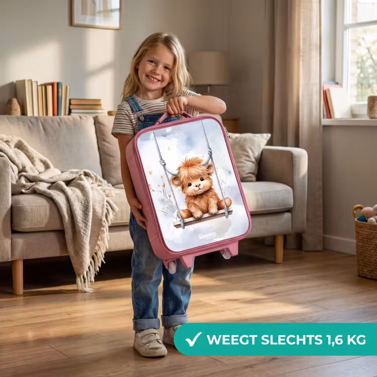Kinderkoffer - Roze - Hennie hooglander — 2