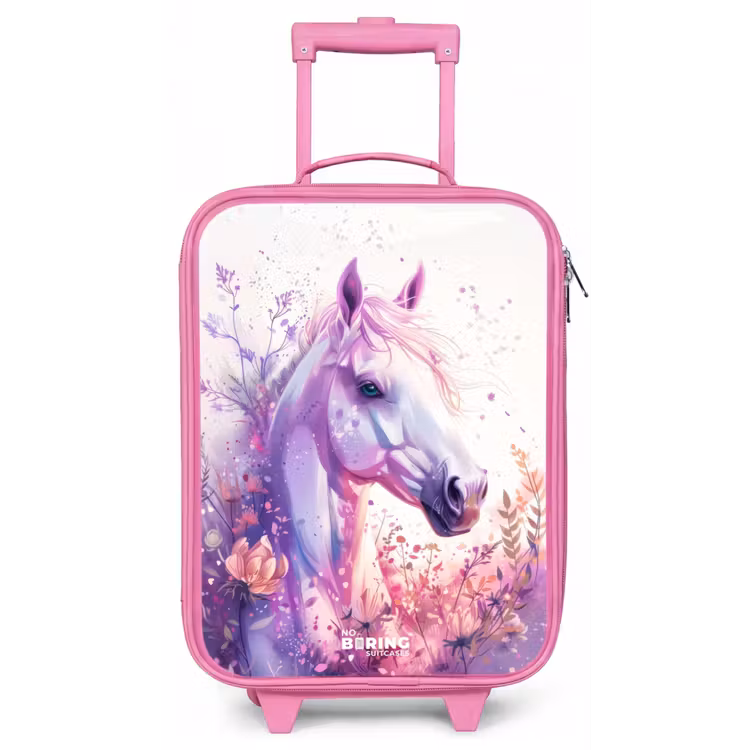 Kinderkoffer - Roze - Parelachtige Pony — 1