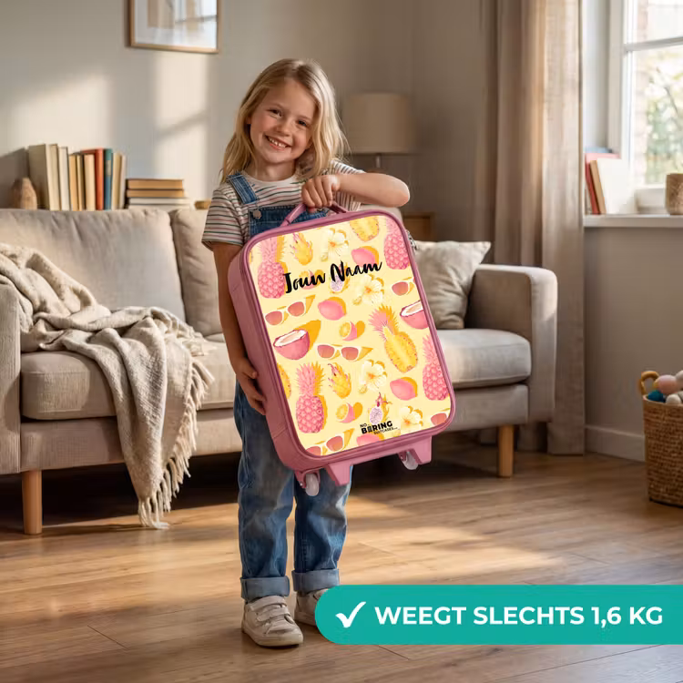Kinderkoffer - Roze - Pina colada — 2