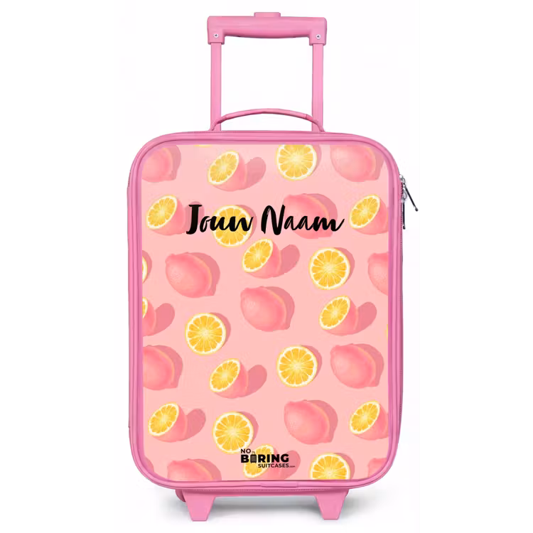 Kinderkoffer - Roze - Pink limoncello — 1