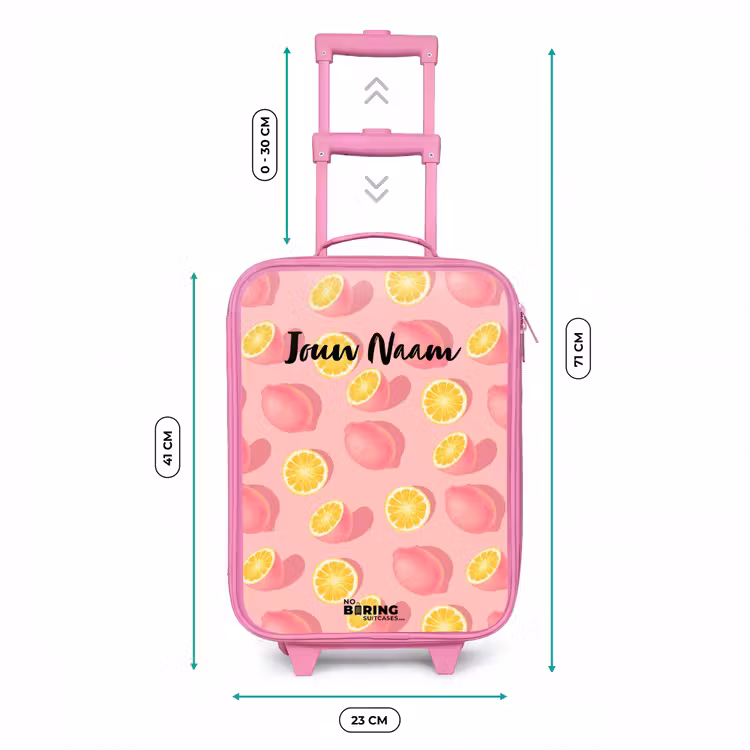 Kinderkoffer - Roze - Pink limoncello — 5