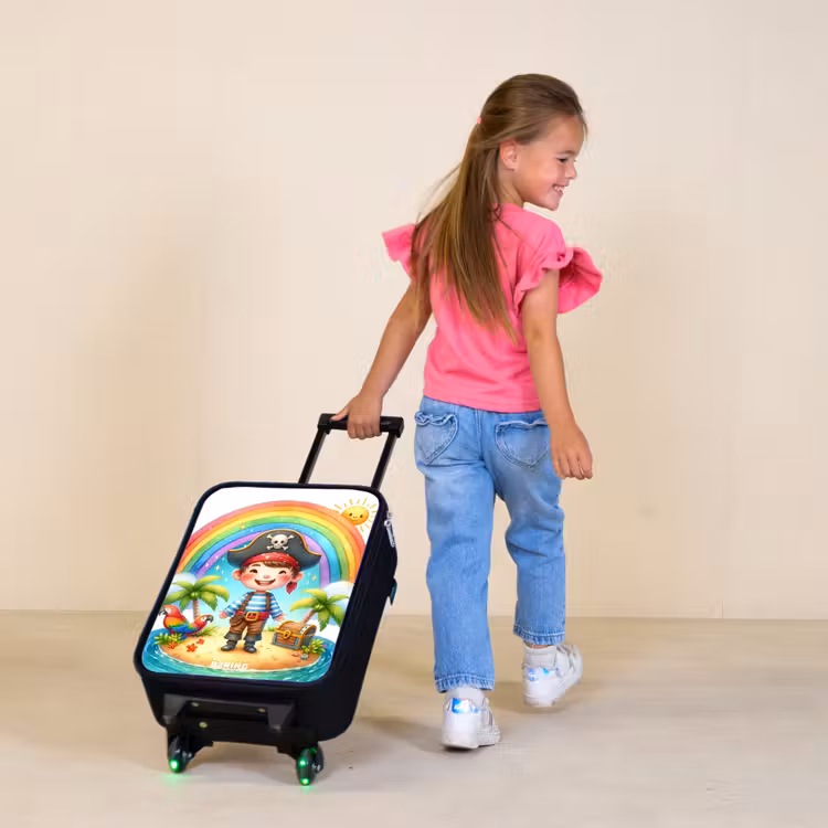 Kinderkoffer - Piraat op een eiland met een schat — 2