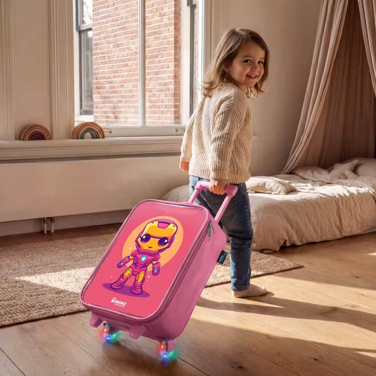 Kinderkoffer - Roze - Roze ranger — 3