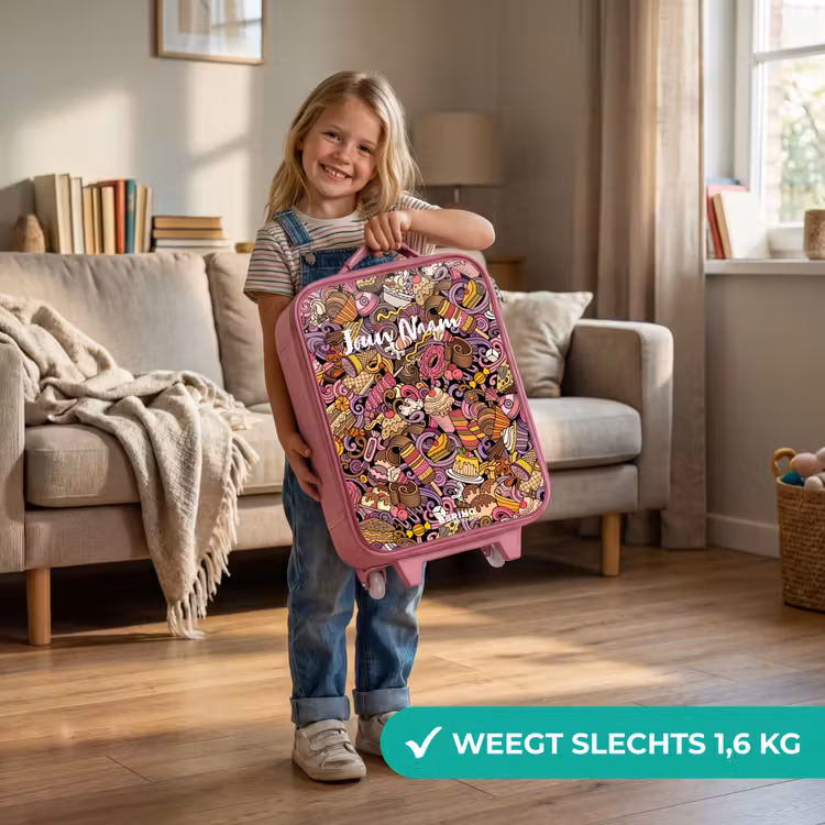Kinderkoffer - Roze - Sweet surprises — 2