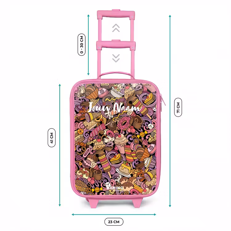 Kinderkoffer - Roze - Sweet surprises — 5