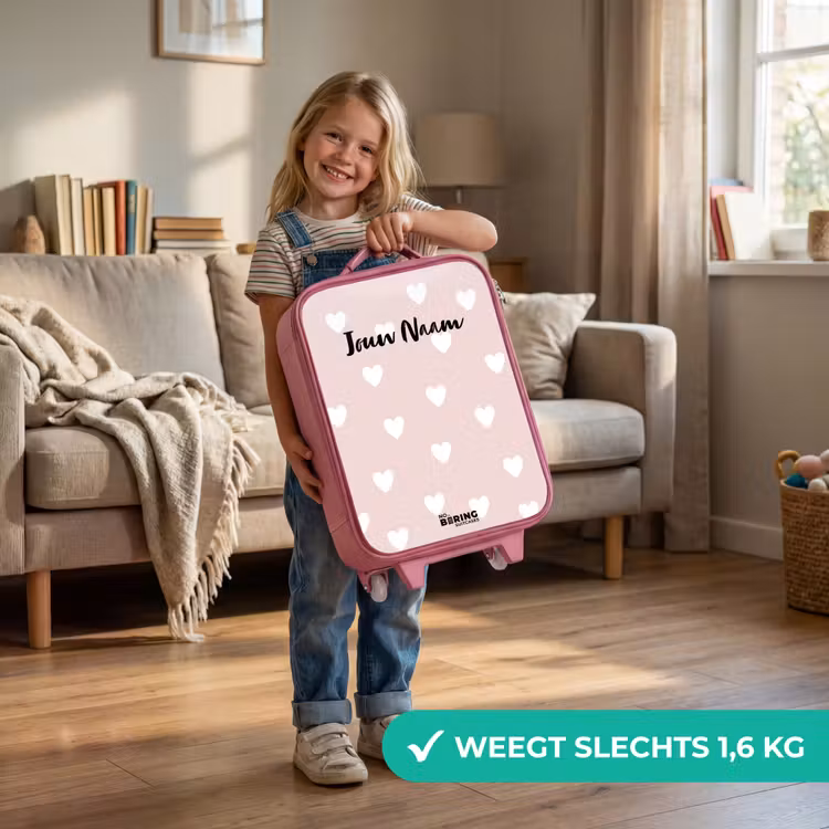 Kinderkoffer - Roze - Sweethearts — 2